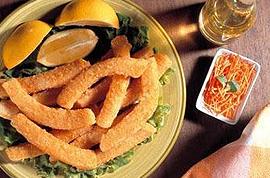 Rabas empanadas  juldan