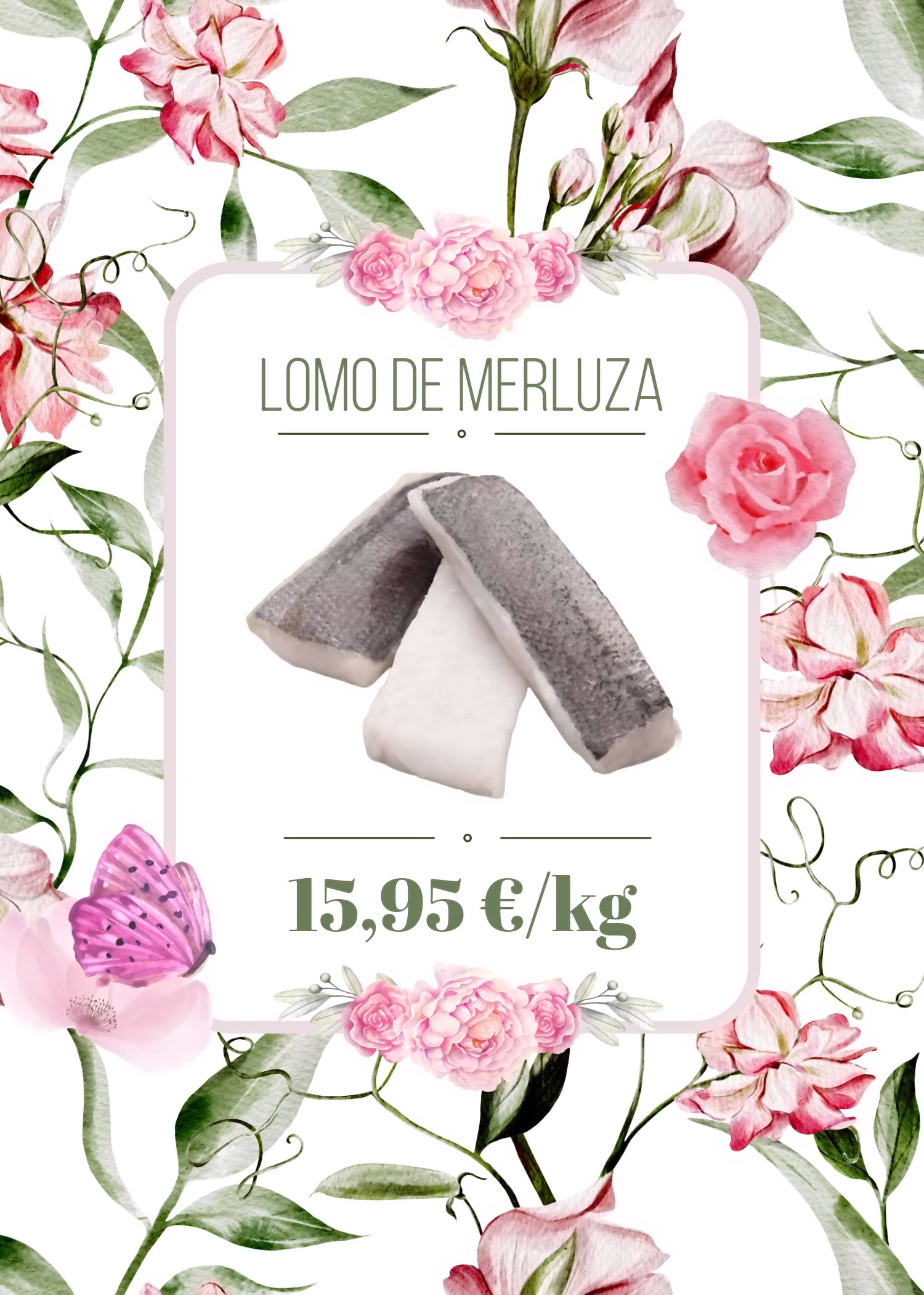 LOMOS DE MERLUZA CON PIEL