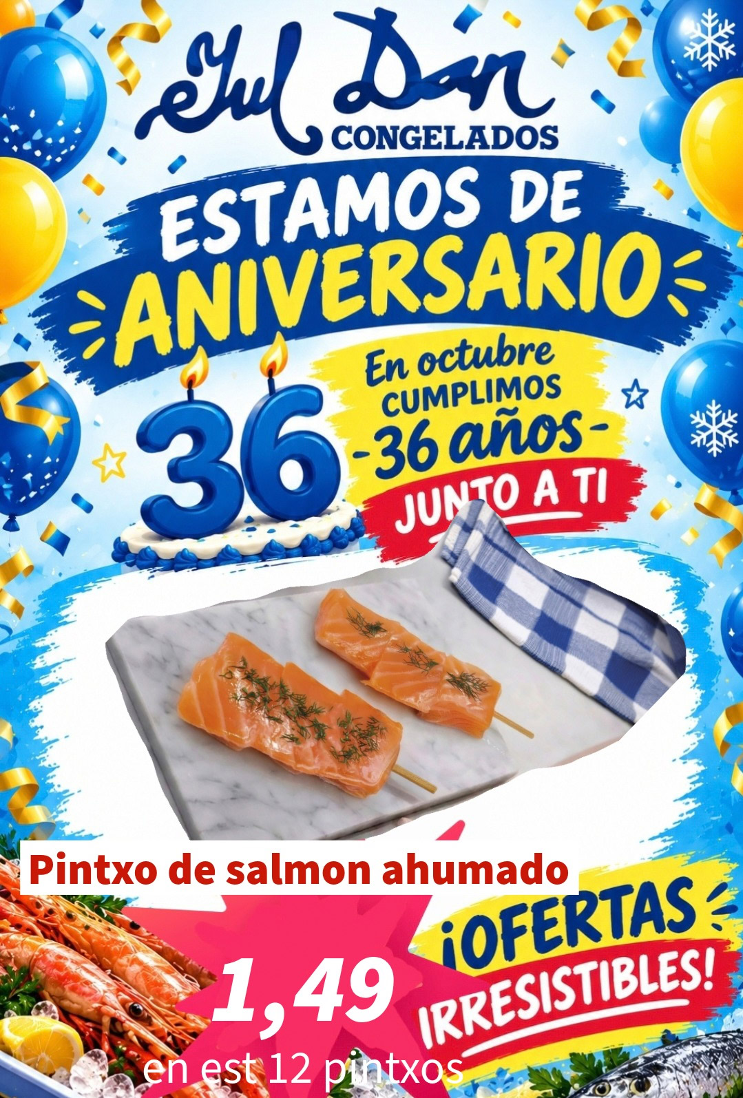 Pintxo de salmon ahumado