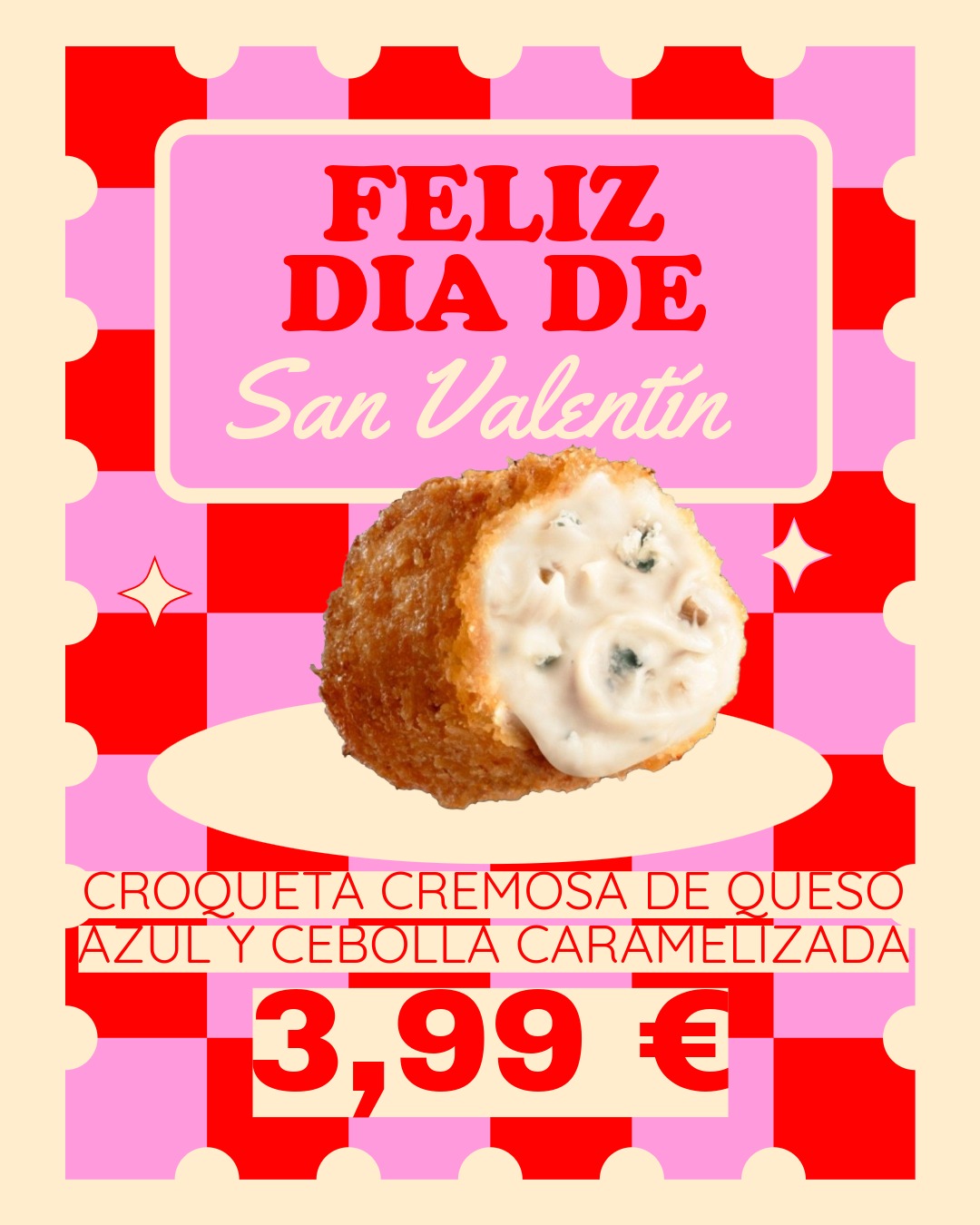 Croqueta cremosa queso