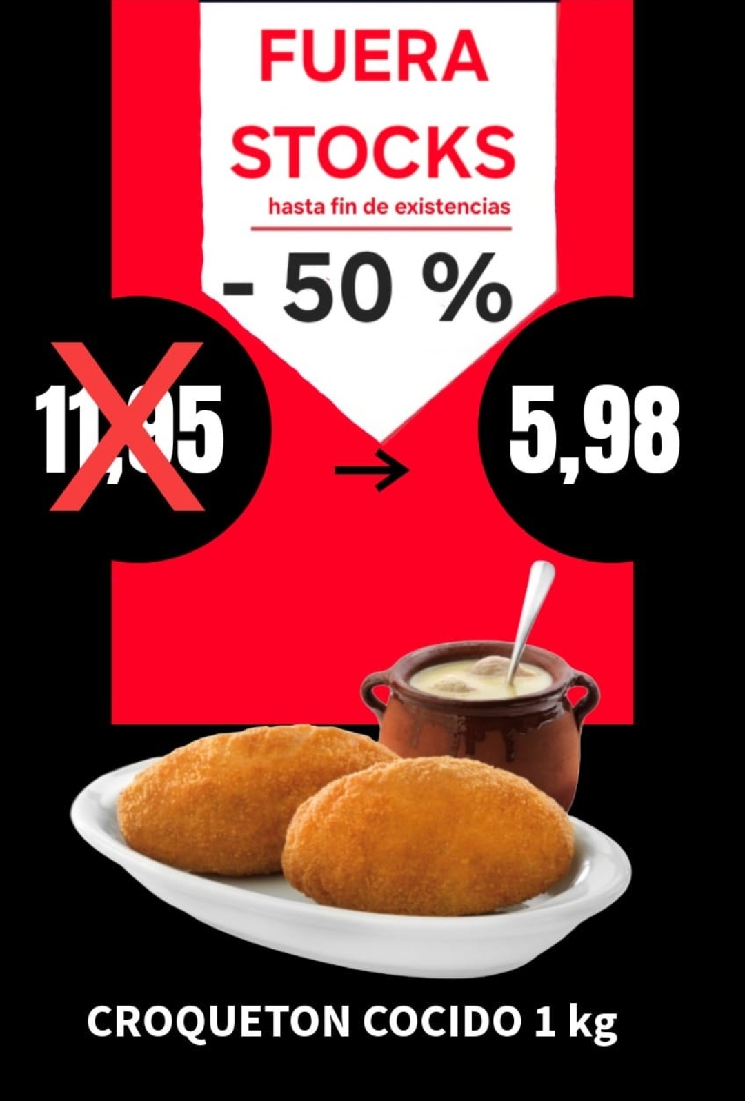 CROQUETON COCIDO 