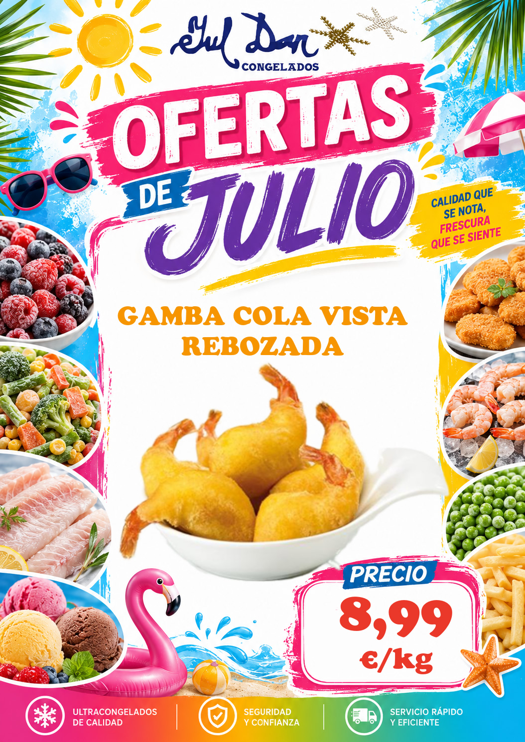Gamba rebozada