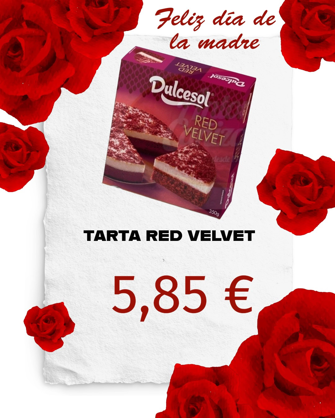 Tarta Red Velvet Dulcesol