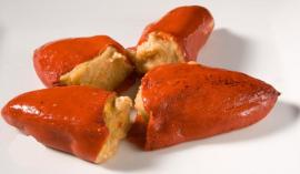 Pimientos rellenos de carne