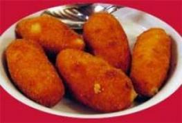 Croquetas artesanas de queso idiazabal