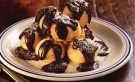 Profiteroles trufa
