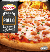 Pizza de pollo fripozo 