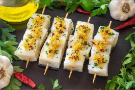 Pintxo bacalao desalado