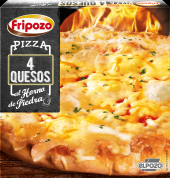 Pizza 4 quesos fripozo