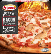Pizza bacon&champiÑon fripozo