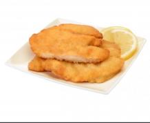 Pechuga de pollo empanada