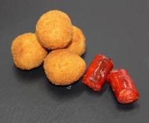 Croquetas artesanas de chistorra