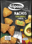 Nachos guacamole queso airfryer fripozo