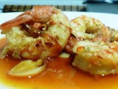 LANGOSTINOS FLAMBEADOS