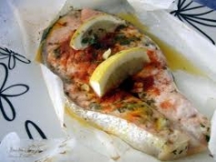 Salmon en papillote