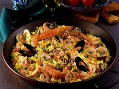 Paella de marisco